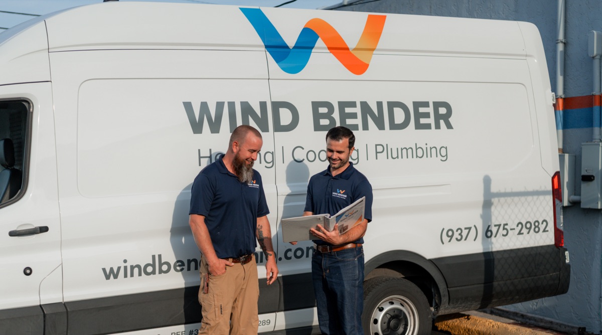 Wind Bender crew on a geothermal job