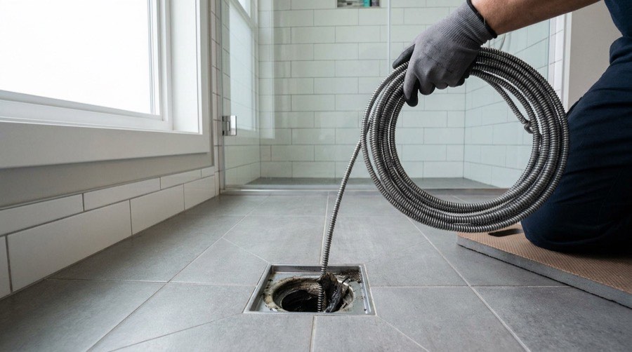 Bathroom Shower Drains — Wind Bender furnace installation