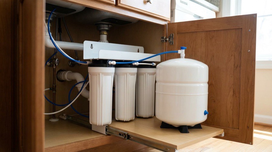 Reverse Osmosis — Wind Bender furnace installation