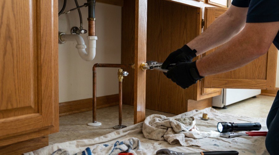 Valve  Supply Repair — Wind Bender furnace installation