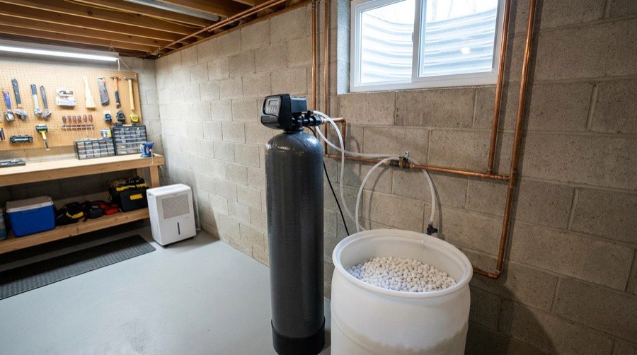 Salt-Based Softeners — Wind Bender furnace installation