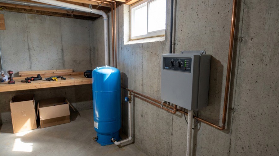 Constant-Pressure Systems — Wind Bender furnace installation