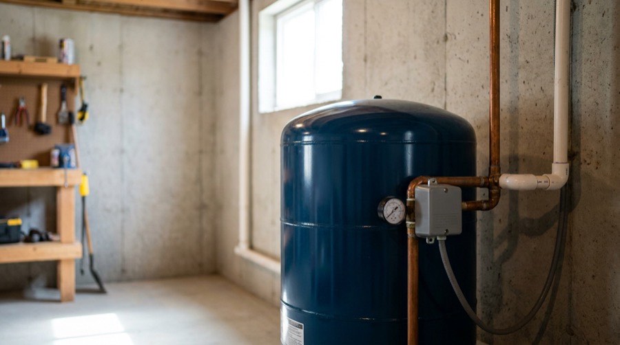 Pressure Tanks — Wind Bender furnace installation