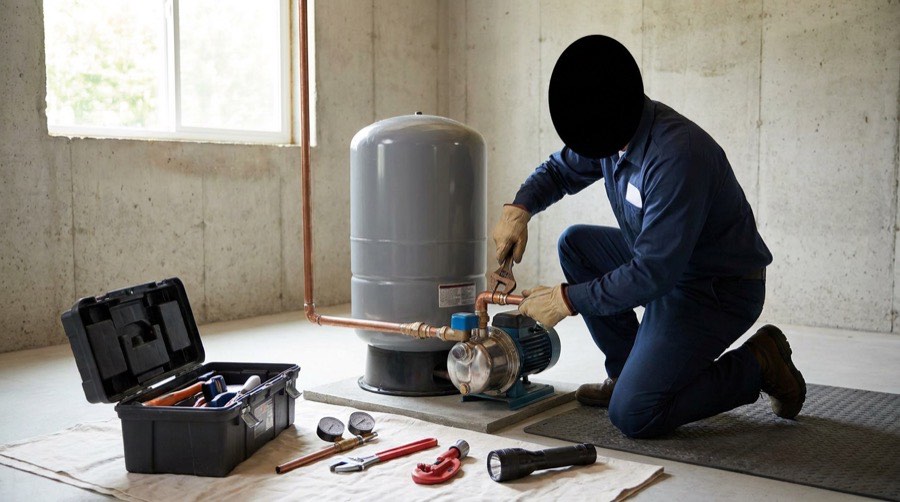 Pump Repair — Wind Bender furnace installation